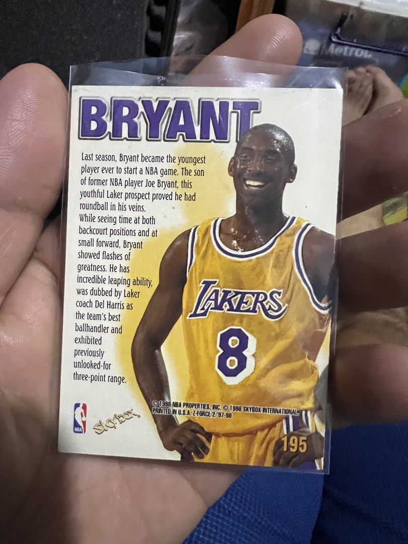 KOBE BRYANT ZUPERMEN CARD (Category: Raw Singles) located in Subic. Submitted by lorenzo100488 (Listing ID 1450336521, Image 2). Description: .