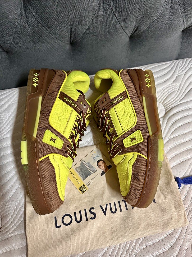 Louis Vuitton Trainer Sneakers (Category: Sneakers & Footwear) located in Quezon City. Submitted by _legitAF (Listing ID 1450351166, Image 3). Description: For sale only!! RARE Colorway Louis Vuitton Trainer Sneaker LV 7 (Fits 9-9.5US) 9.3/10 Condition With Dustbag Retails around 80k Authentic Money back!! Meet up preferably in Sun Residences Condo, QC area .