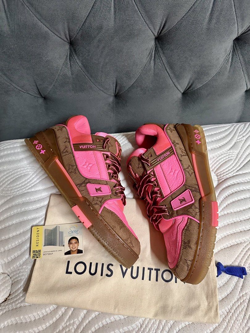 Louis Vuitton Trainer Sneakers (Category: Sneakers & Footwear) located in Quezon City. Submitted by _legitAF (Listing ID 1450356319, Image 3). Description: For sale only!! RARE Colorway Louis Vuitton Trainer Sneaker LV 7 (Fits 9-9.5US) 9.3/10 Condition With Dustbag Retails around 80k Authentic Money back!! Meet up preferably in Sun Residences Condo, QC area .