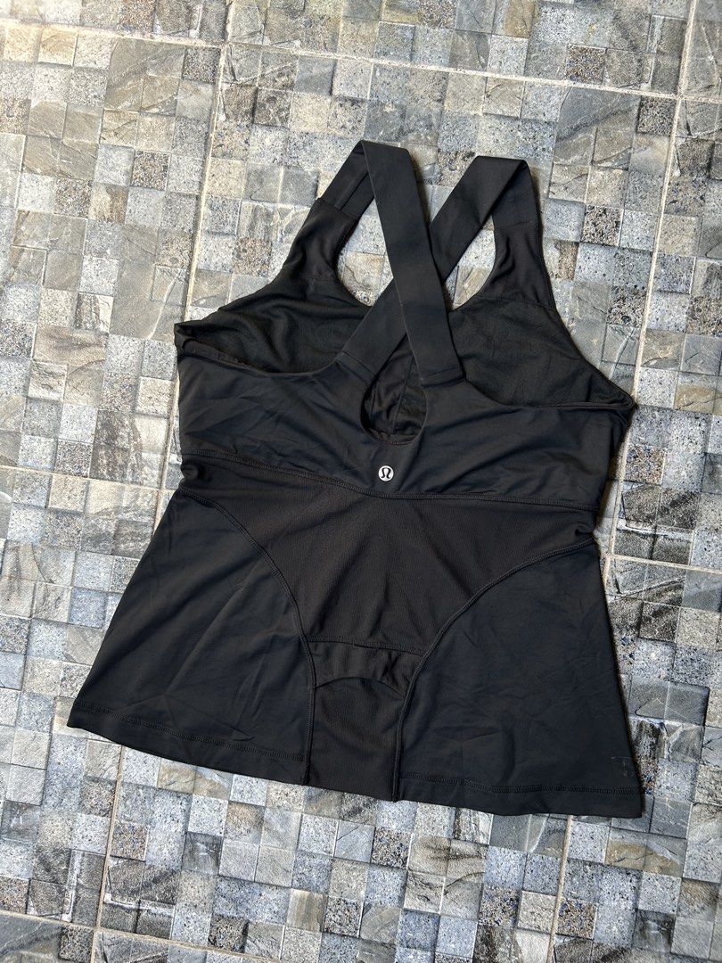 Lululemon Swift Tank top dot 10 499 shipped (Category: Activewear) located in Quezon City. Submitted by commonwealthpickerph (Listing ID 1450378541, Image 2). Description: Lululemon Swift Tank top dot 10 - Size 10 - Criss-cross strap design in the back - Built-in bra support - Perfect for workouts or everyday wear.