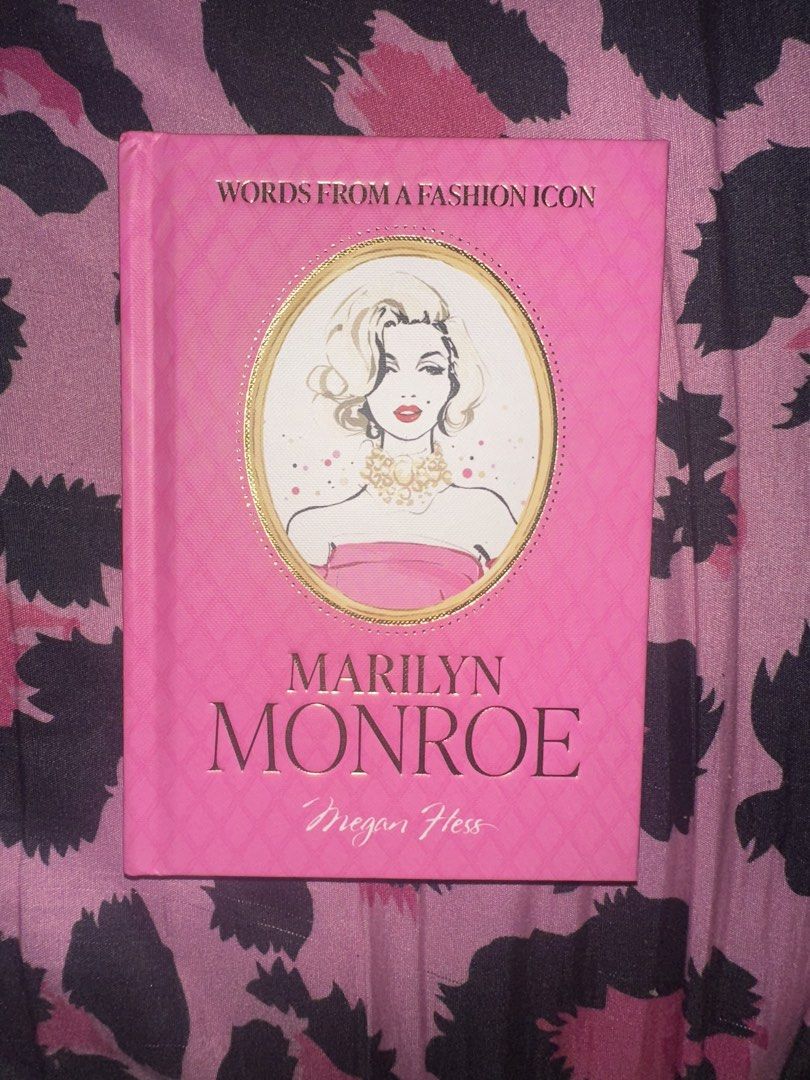 Marilyn Monroe Words From A Fashion Icon Book By Megan Hess Hobbies marilyn-monroe-words-from-a-fashion-icon-book-by-megan-hess-hobbies