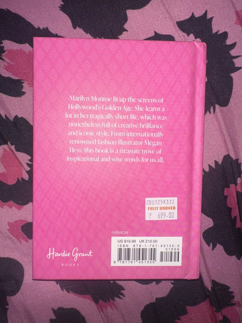 Marilyn Monroe Words From A Fashion Icon Book By Megan Hess Hobbies marilyn-monroe-words-from-a-fashion-icon-book-by-megan-hess-hobbies