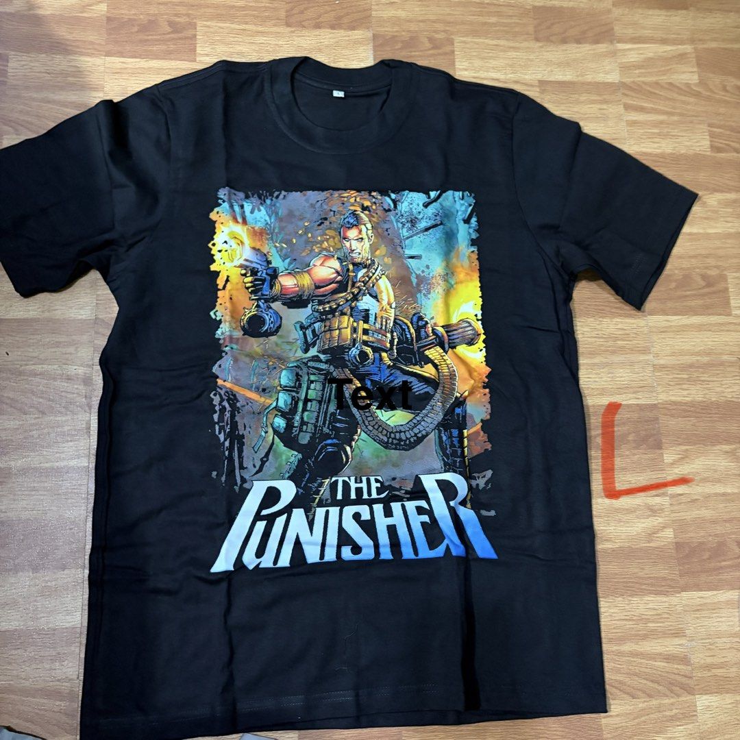 Marvel Graphic Tees (Category: Tshirts & Polo Shirts ) located in Quezon City. Submitted by mssaiira (Listing ID 1450482273, Image 1). Description: QC AREA.