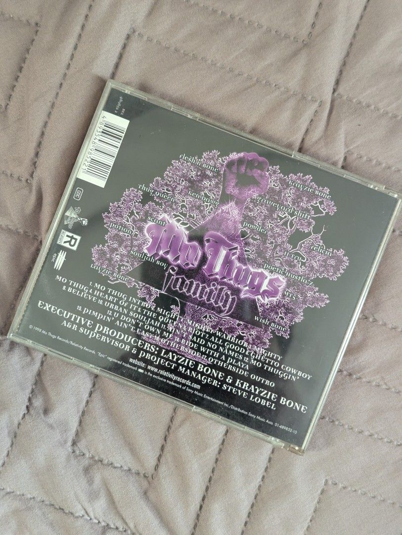 Mo Thugs Chapter II Family Reunion CD (Category: CDs & DVDs) located in Manila. Submitted by dorkystuff (Listing ID 1450422340, Image 2). Description: VG Condition US pressing MO THUGS CHAPTER II FAMILY REUNION feat. the hits Ghetto Cowboy and All Good. Shipping via J&T.
