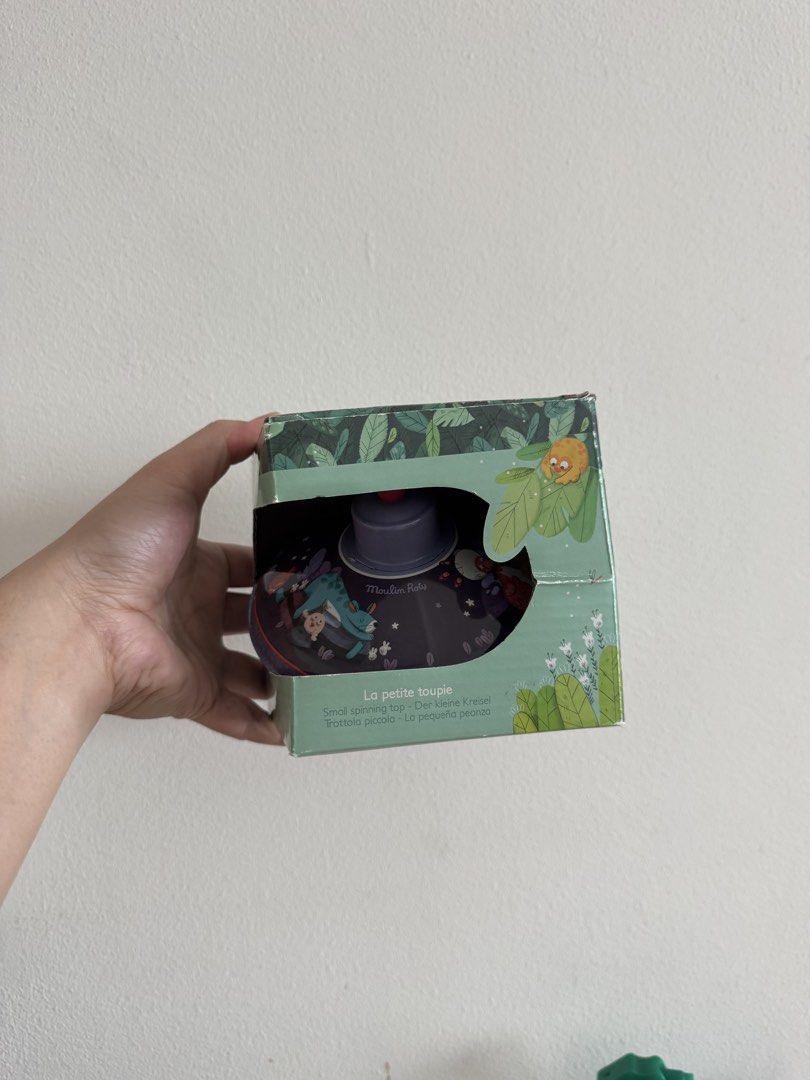 Moulin Roty Spinning Top (Category: Kids Toys) located in Mandaluyong City. Submitted by grmnk (Listing ID 1450352814, Image 2). Description: RFS: Decluttering BPI / GCash Pick-up from Hulo, Mandaluyong (GoGo Xpress, Grab or Lalamove).