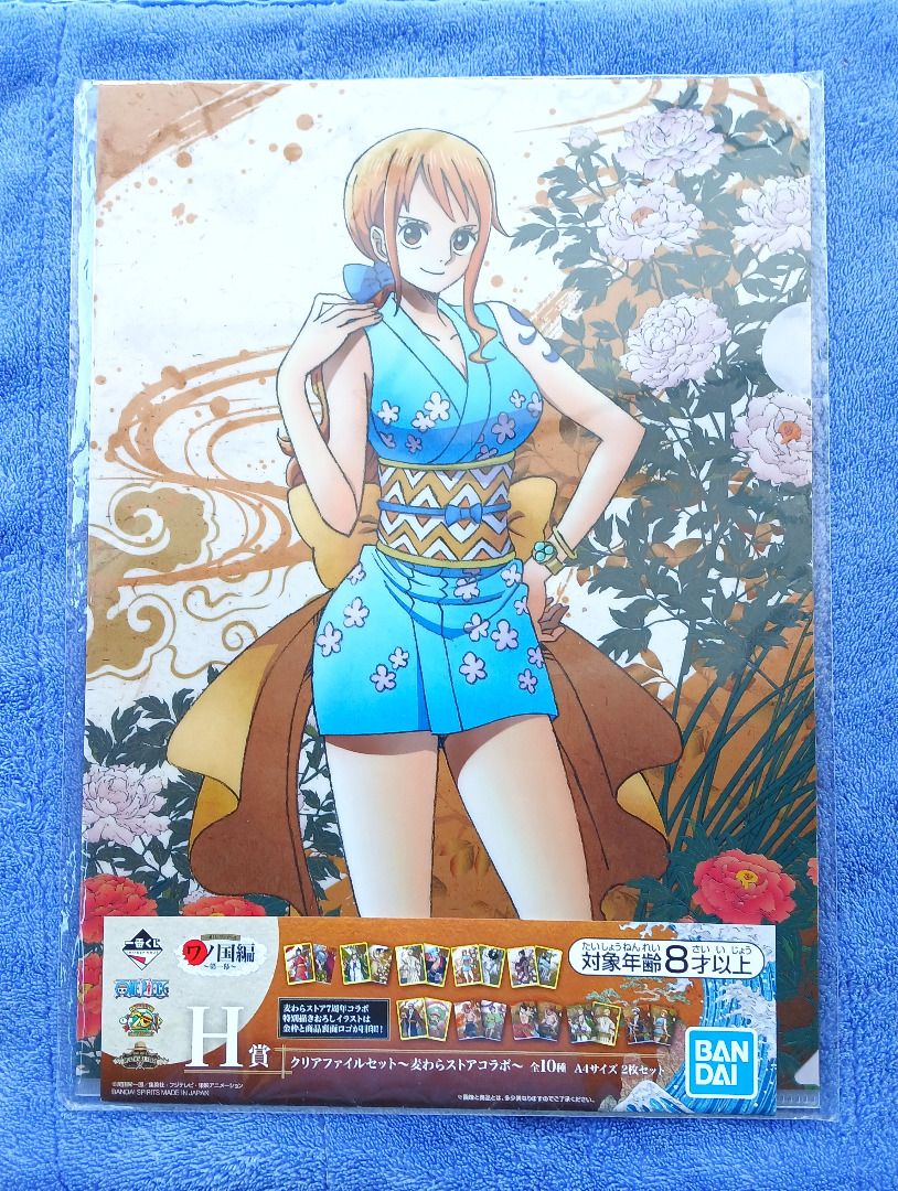 Nami Brook One Piece 2-Piece A4 Clear File Folder Set (Category: Stationery & School Supplies) located in Iloilo. Submitted by jrmagallanes78 (Listing ID 1450491441, Image 2). Description: Set of 2 pieces A4 size clear file folder featuring Nami and Brook from the anime series One Piece. Item is still SEALED and condition is therefore considered UNKNOWN. Dimensions: A4 Size approx 220mm x 310mm Material: plastic Item condition grading: Note: for 