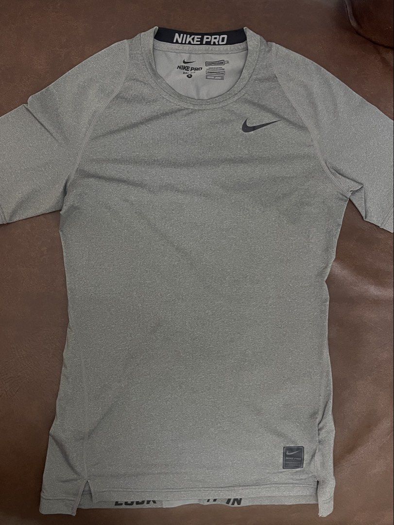 Nike Pro Dri-FIT Compression T-shirt (Category: Activewear) located in Lipa City. Submitted by juq88 (Listing ID 1450503800, Image 2). Description: Selling for bundle only min 2pcs 25 inches length 15 inches chest.