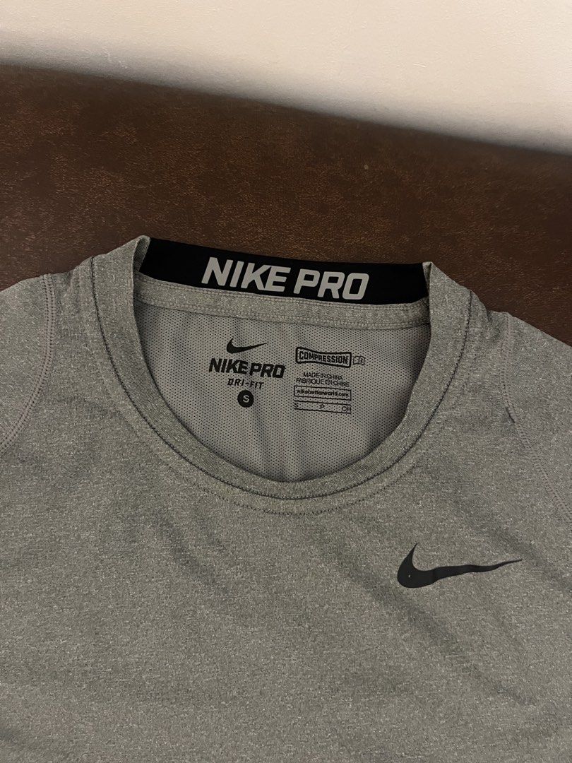 Nike Pro Dri-FIT Compression T-shirt (Category: Activewear) located in Lipa City. Submitted by juq88 (Listing ID 1450503800, Image 1). Description: Selling for bundle only min 2pcs 25 inches length 15 inches chest.