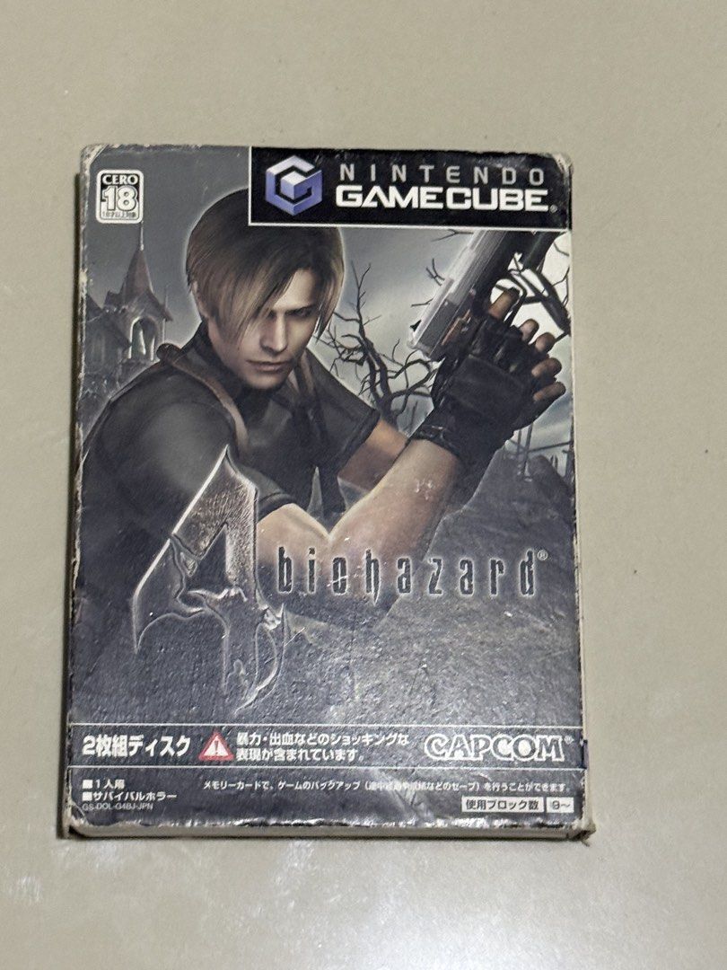 Nintendo GameCube Biohazard 4 Resident Evil 4 Japan Import (Category: PlayStation) located in Manila. Submitted by derrickgua31823 (Listing ID 1450504418, Image 1). Description: - Resident Evil 4 (Biohazard 4) for Nintendo GameCube - Japanese Version - Genre: Survival Horror - Includes 2 Discs - Essential for GameCube collectors.