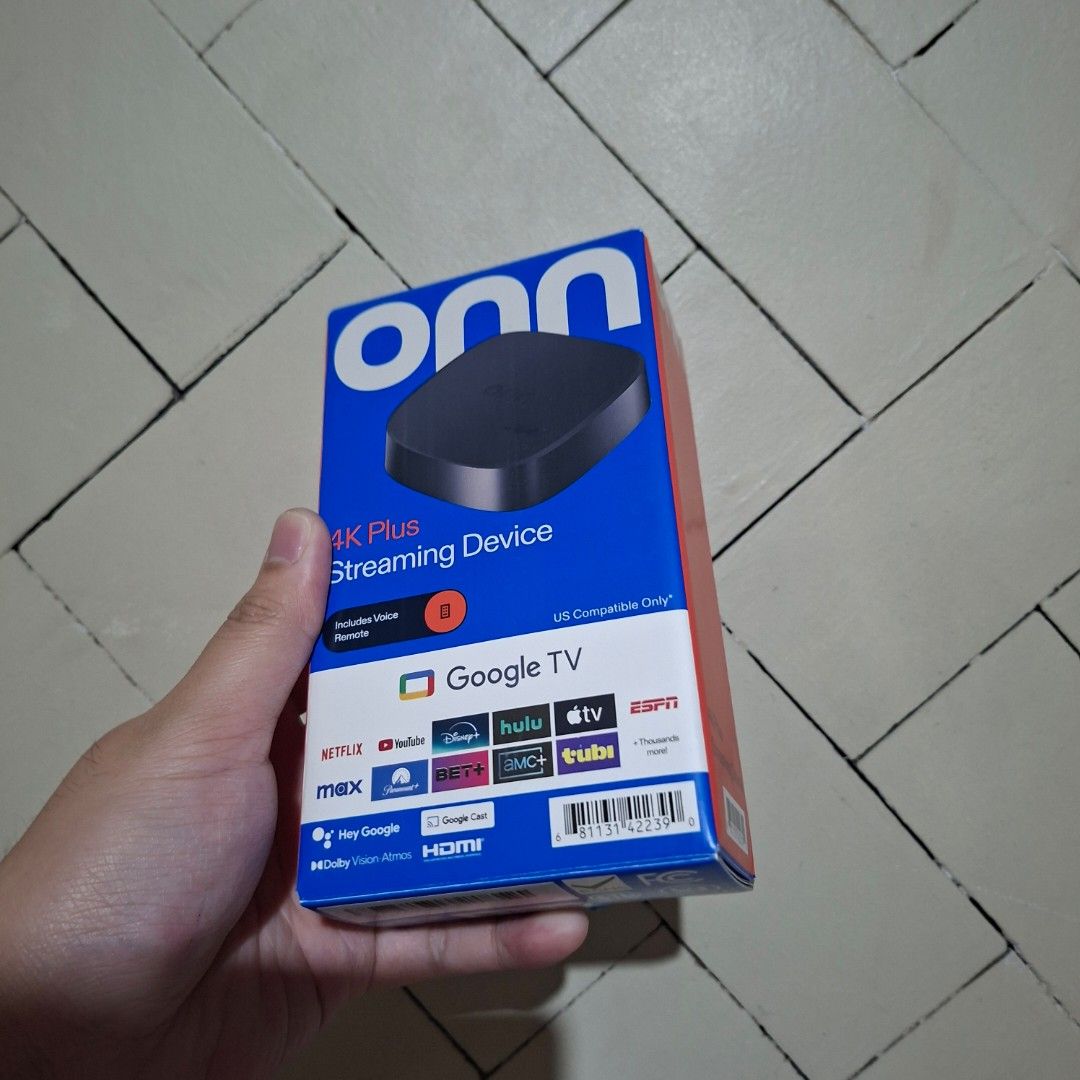 Onn 4k google tv android streaming box nvidia shield (Category: Other Kitchen Appliances) located in Pasig City. Submitted by fasttech01 (Listing ID 1450375314, Image 2). Description: .