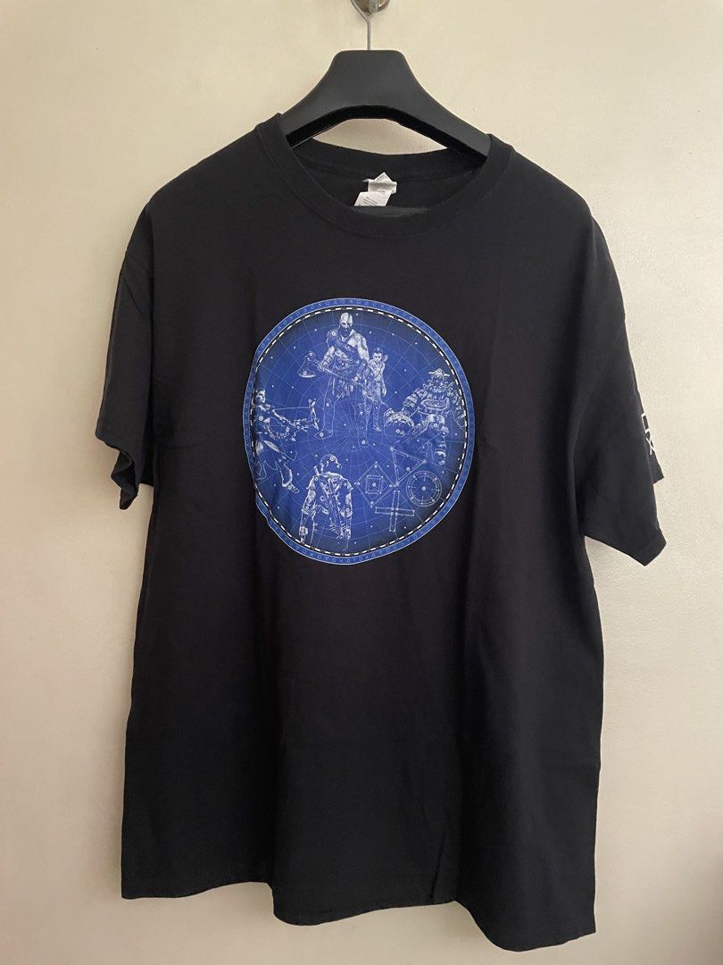 PlayStation Experience 2017 "I Was There" T-Shirt (Category: Tshirts & Polo Shirts ) located in Pasig City. Submitted by pablostash24 (Listing ID 1450367146, Image 1). Description: Official PlayStation Experience 2017 T-Shirt Dimensions: 23 x 29 Issues: minor hairlines on back and sleeves, front has no issue Back Print: 'I Was There' slogan Front Design: Circular graphic with characters and symbols Ideal for PlayStation enthusiasts and event memo