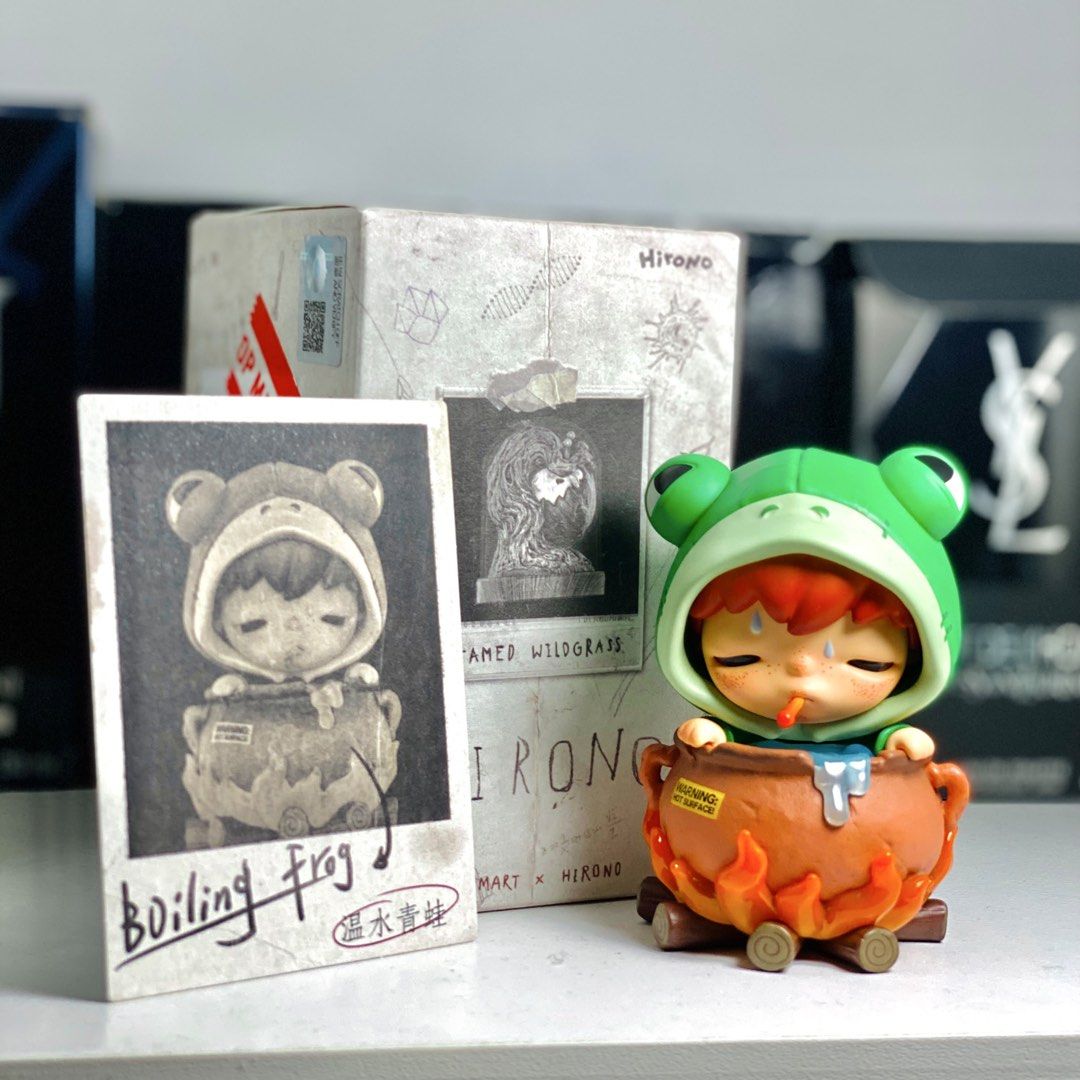 POPMART hirono tamed wildgrass series - boiling frog (Kategori: Mainan) berada di Jakarta Pusat. Dikirim oleh matchaaalatteee (ID iklan 1450471927, Gambar 1). Deskripsi: open bawah, baru banget di unboxing masih lengkap semua.