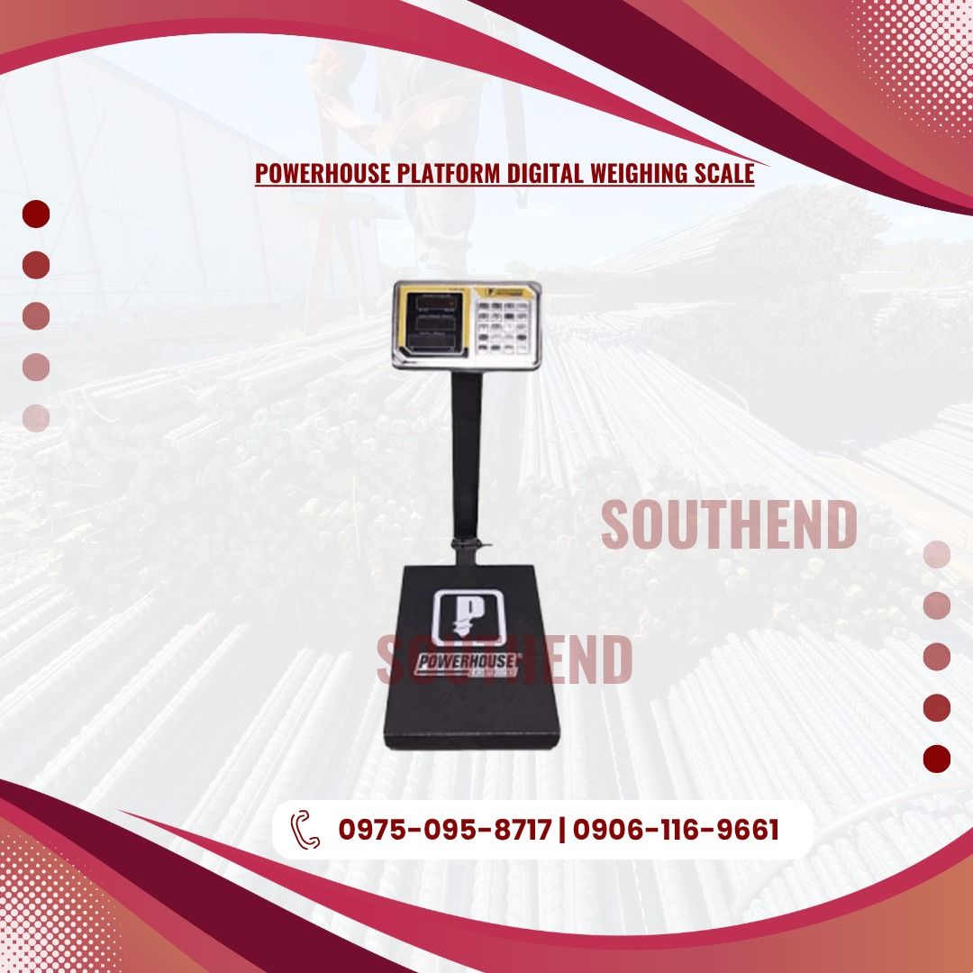 POWERHOUSE PLATFORM DIGITAL WEIGHING SCALE (Category: Everything Else Others) located in Caloocan City. Submitted by jepoy_southendconstruction (Listing ID 1450322431, Image 1). Description: 𝕆ℕ 𝕊𝕋𝕆ℂ𝕂 – ℍ𝕚𝕘𝕙-ℚ𝕦𝕒𝕝𝕚𝕥𝕪 𝕀𝕟𝕕𝕦𝕤𝕥𝕣𝕚𝕒𝕝 & ℂ𝕠𝕟𝕤𝕥𝕣𝕦𝕔𝕥𝕚𝕠𝕟 𝕄𝕒𝕥𝕖𝕣𝕚𝕒𝕝𝕤 𝕃𝕠𝕠𝕜𝕚𝕟𝕘 𝕗𝕠𝕣 𝕢𝕦𝕒𝕝𝕚𝕥𝕪 𝕔𝕠𝕟𝕤𝕥𝕣𝕦𝕔𝕥𝕚𝕠𝕟 𝕒𝕟𝕕 𝕙𝕒𝕣𝕕𝕨𝕒𝕣𝕖 𝕞𝕒𝕥𝕖𝕣𝕚𝕒𝕝𝕤? 𝕎𝕖 𝕤𝕦𝕡𝕡𝕝𝕪 𝕒 𝕨𝕚𝕕𝕖 𝕣𝕒𝕟𝕘𝕖 𝕠𝕗 𝕕�
