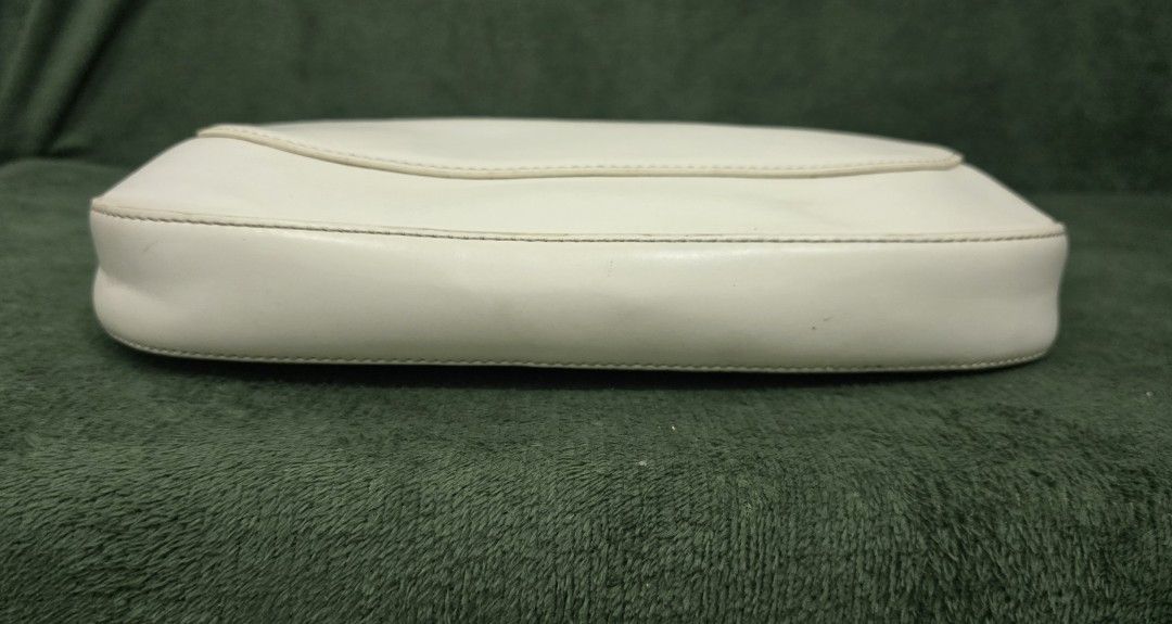 Prada Spazzolato Leather Cleo shoulder bag (Category: Luxury Bags & Wallets) located in Bacoor. Submitted by deux_trading_corporation (Listing ID 1450516785, Image 3). Description: 66k and above on 2ndhand market. condition: Rank A - needs bags spa lang. no flaws payment first. you can always ask for discount/tawad but no to sobrang barat. no reservation. always check all the photos. some photo/s indicate the flaw..
