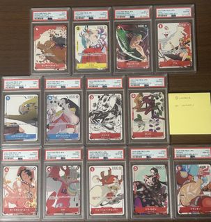 PSA Slabs One Piece Pokemon TCG Collection item 1