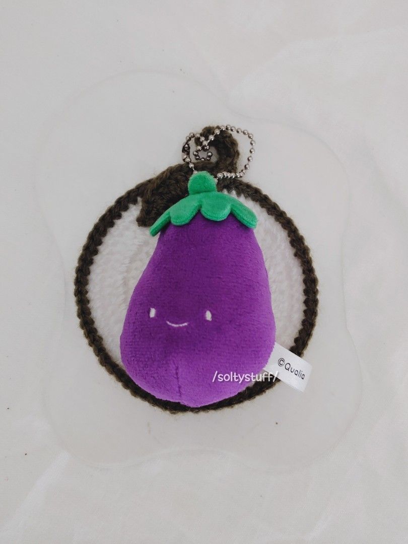 Qualia Nicorino Eggplant Charm (Category: Charms) located in Malolos. Submitted by soltyx (Listing ID 1450335667, Image 1). Description: perfect for eggplant lovers.
