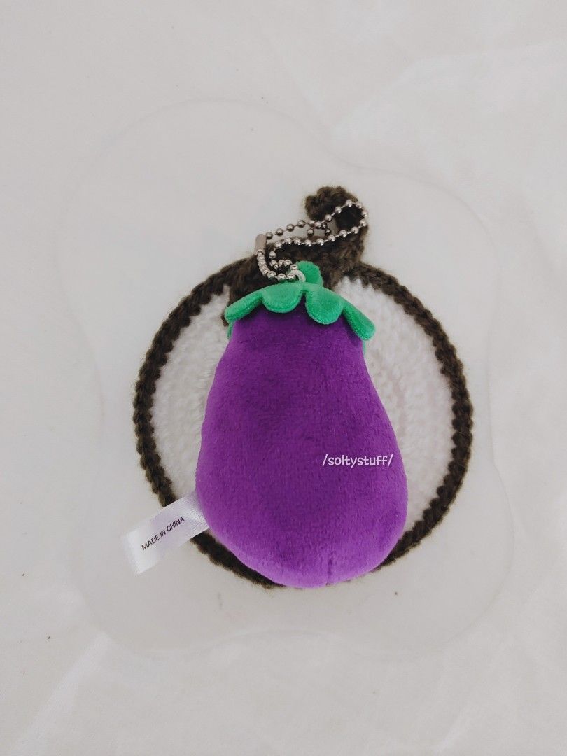 Qualia Nicorino Eggplant Charm (Category: Charms) located in Malolos. Submitted by soltyx (Listing ID 1450335667, Image 2). Description: perfect for eggplant lovers.