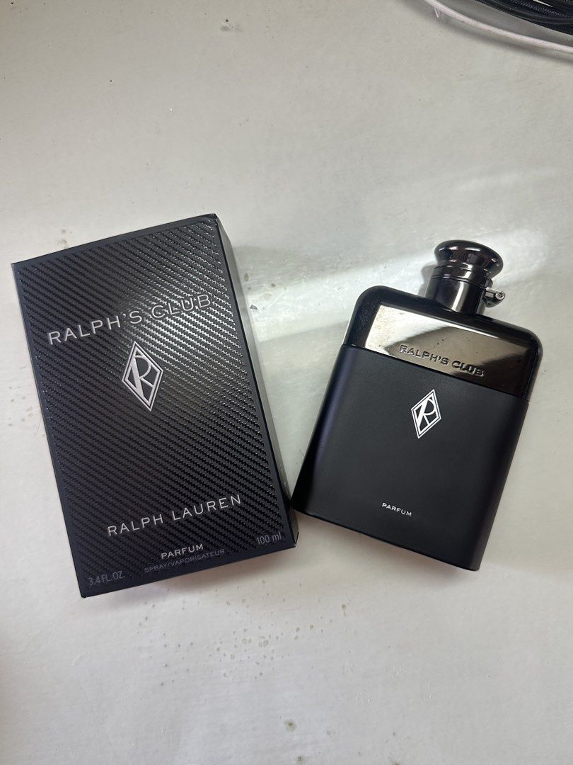 Ralph’s Club Parfum 100 ml (Category: Fragrance & Deodorants) located in Las Pinas. Submitted by essentialsbyj (Listing ID 1450349468, Image 1). Description: Ralph’s Club Parfum 100 ml More than 65% left Rfs: decluttering Negotiable if sure buyer All sales final no refunds no returns no exchange 📍Las Pinas area (df shouldered by buyer).