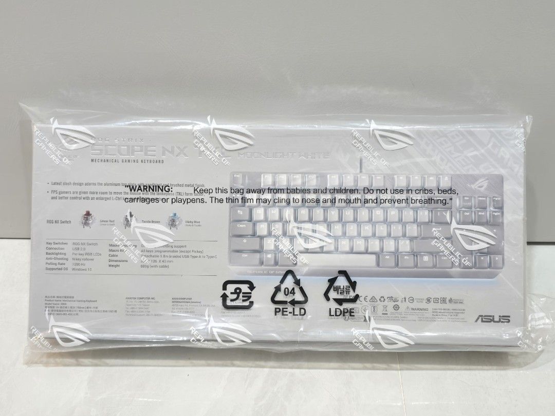 ROG  STRIX SCOPE  NX TKL(Blue) MOONLIGHT513023748803799043