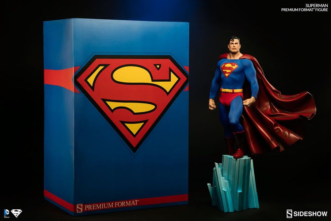 Sideshow Superman Premium Format # 300215 (Category: Figurines & Statues) located in Quezon City. Submitted by revive.co (Listing ID 1450479698, Image 1). Description: Sideshow Superman Premium Format # 300215 • Brand new, factory sealed. Never opened. • SOLD AS IS. No returns or refunds for age-related deterioration inside the sealed box. Due to the age of the item, internal condition cannot be guaranteed. •Please purchase only if you understand
