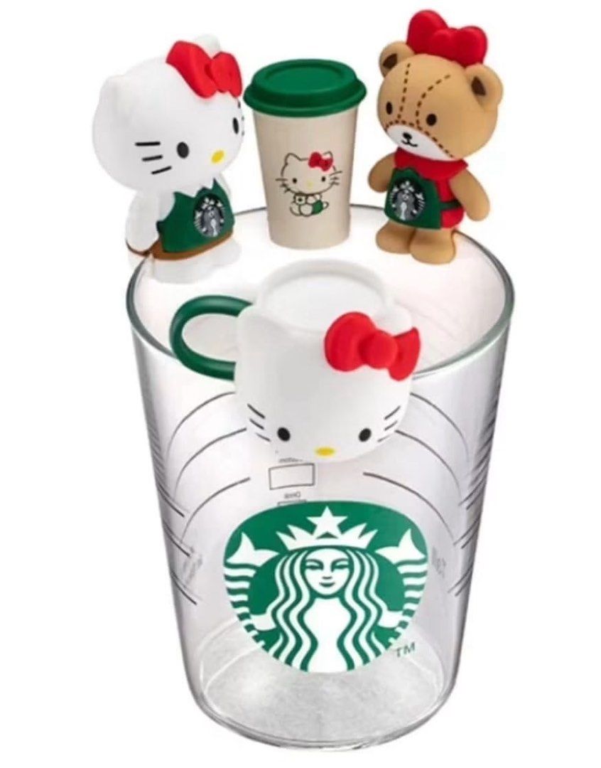 Starbucks Hello Kitty Cup Clip512819720084541442