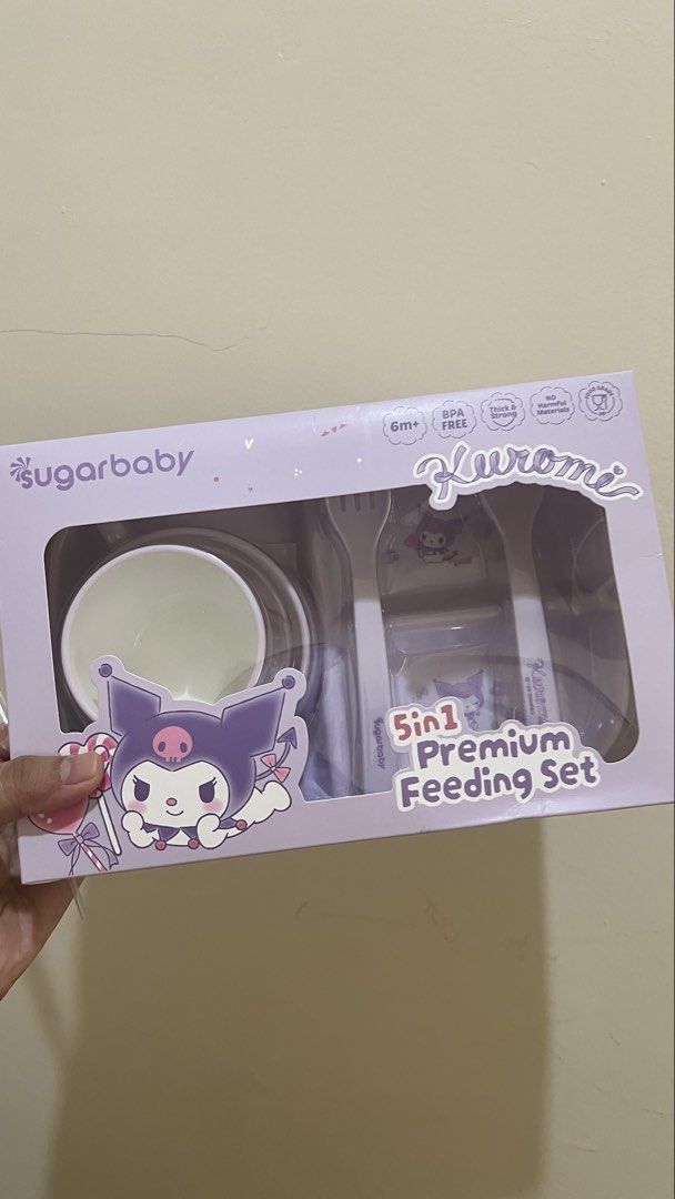 SugarBaby Kuromi Series Feeding Set MPASI (Kategori: Perawatan & Makanan Anak) berada di Bogor. Dikirim oleh goodstuffsbylav (ID iklan 1450344760, Gambar 1). Deskripsi: Brand New Gak jadi dipakai Harga 80rb Bisa shopi split payment Dikirim dari Bogor.