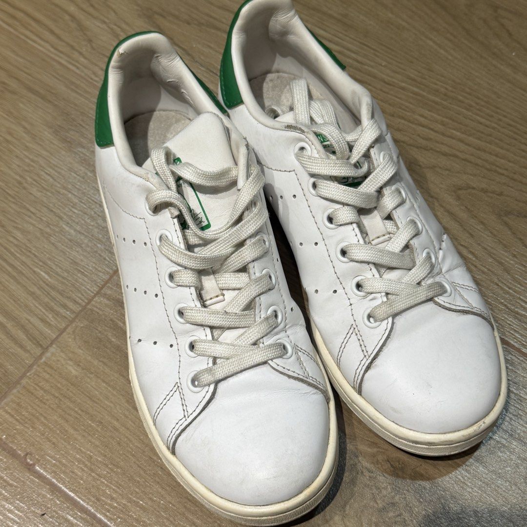 TAKE ALL Authentic Stan Smiths/Vans (Category: Sneakers) located in San Fernando. Submitted by on_repeat (Listing ID 1450450477, Image 3). Description: Classic Vans checkerboard slip-on shoes. White and black checkered pattern. Size US Women's 7. Some signs of wear on the soles and inside. Still have plenty of life left. Great for casual wear..