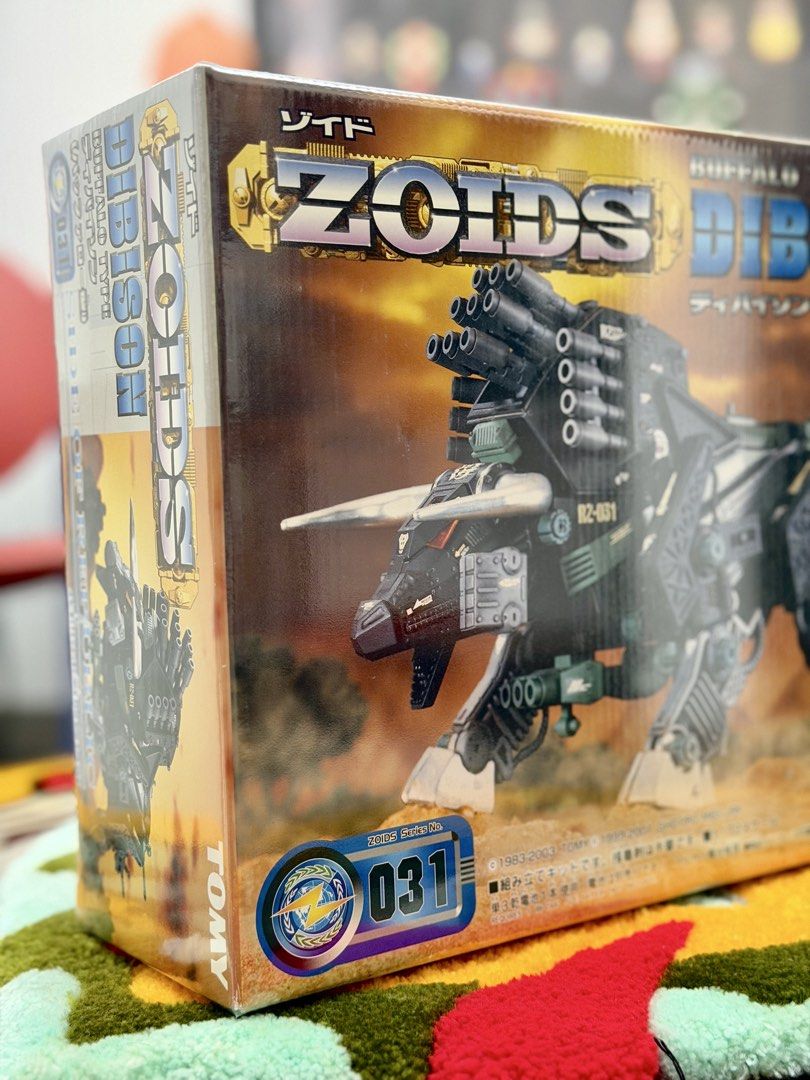TOMY Zoids Dibison Buffalo Type Model Kit (Category: Gundam & Model Kits) located in Taguig. Submitted by hellokewpie (Listing ID 1450379006, Image 2). Description: - UNOPENED - Early 2000 release classic collection - TOMY Zoids Dibison Buffalo Type model kit.