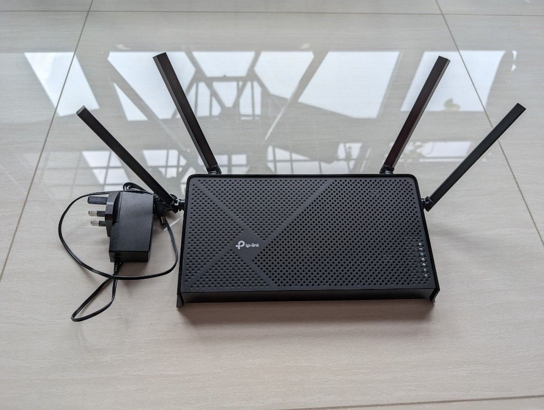 TP-Link Wireless Wi-Fi Router with Power Adapter
