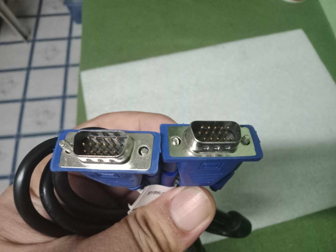 vga to vga cable (Category: Cables & Adaptors) located in Quezon City. Submitted by carou85958 (Listing ID 1450404688, Image 2). Description: 100% good working vga to vga cable price p100 17 ibp road batasan hills qc .