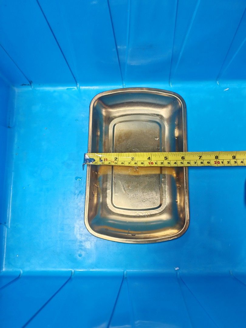Vintage Brass Spoon and Rectangular Tray Set512976477749913601