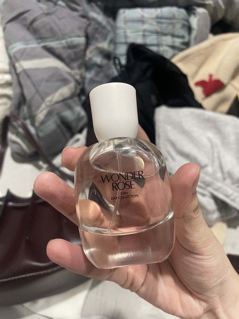 wonder rose zara perfume (Category: Fragrance & Deodorants) located in Manila. Submitted by calmcloud.2e7227 (Listing ID 1450413392, Image 1). Description: used 5-10 sprays only.