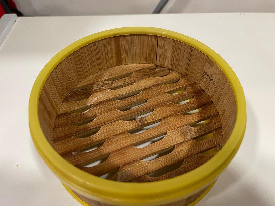 Wooden basket steamer