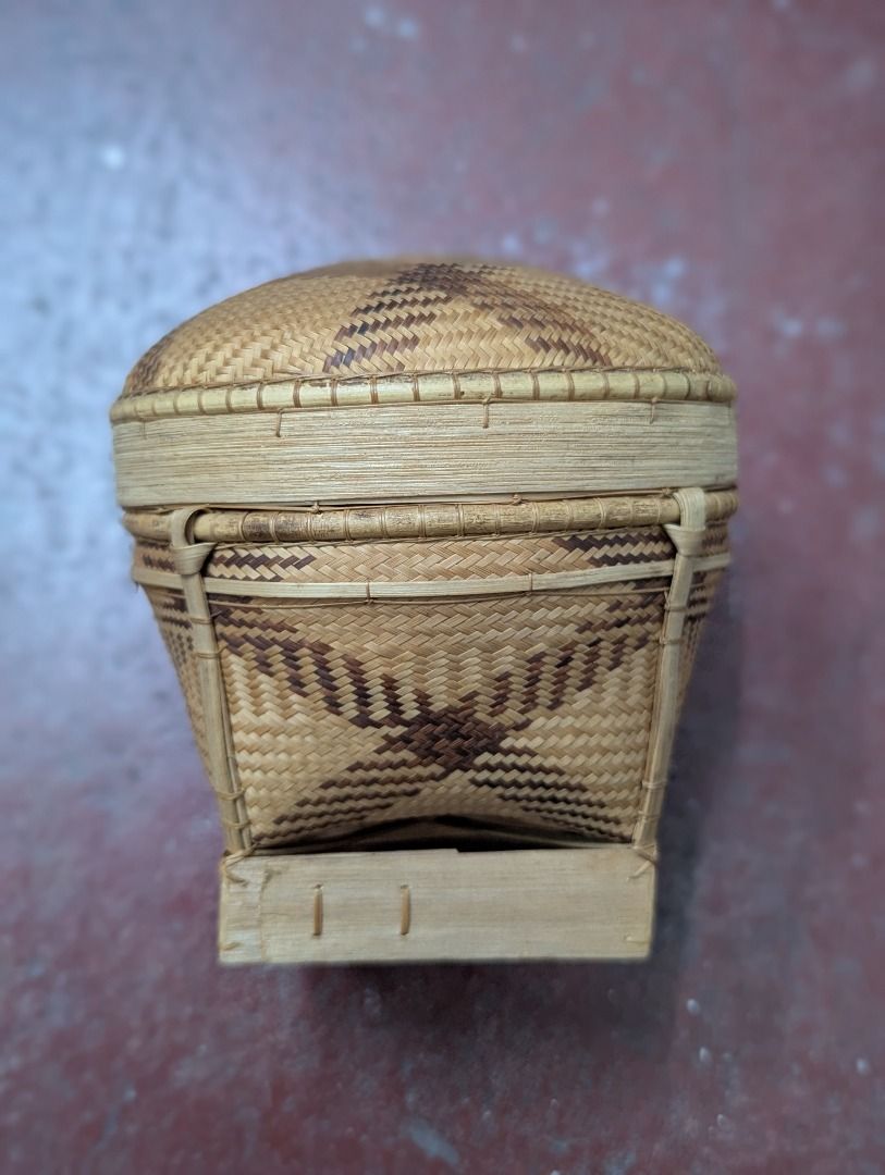 Woven Basket #1 (Category: Storage Boxes & Baskets) located in Manila. Submitted by allyleighhh (Listing ID 1450470395, Image 1). Description: Dimensions: 11 x 12 cm.