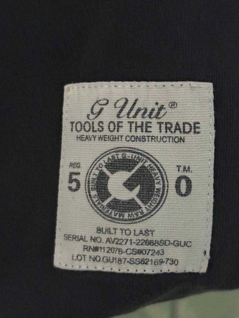 2000’s G-Unit Shirt (Category: Tshirts & Polo Shirts ) located in Lucena. Submitted by ryu625 (Listing ID 1450711768, Image 3). Description: W-21 L-30.5 Issues: Very slight cracking on print Slight tearing on both pits (not hole) DM me for more details 😀 alt, alternative, fashion, g-unit, rap, vintage, Y2K, Y2K clothing.