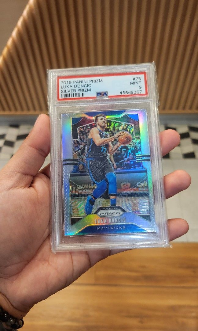 2019 Luka Doncic 2nd Year Prizm Silver PSA 9 (Category: Graded Singles) located in Pasig City. Submitted by fxm_collectible_olshop77 (Listing ID 1450702003, Image 1). Description: Location: Pasig City For meet up: cash payment Meet up at SM Megamall or Robinsons Galleria. For delivery: payment first Shipping via Grab, Lalamove or LBC. Shipping costs shouldered by the buyer. please note: NO COD Thank you!.