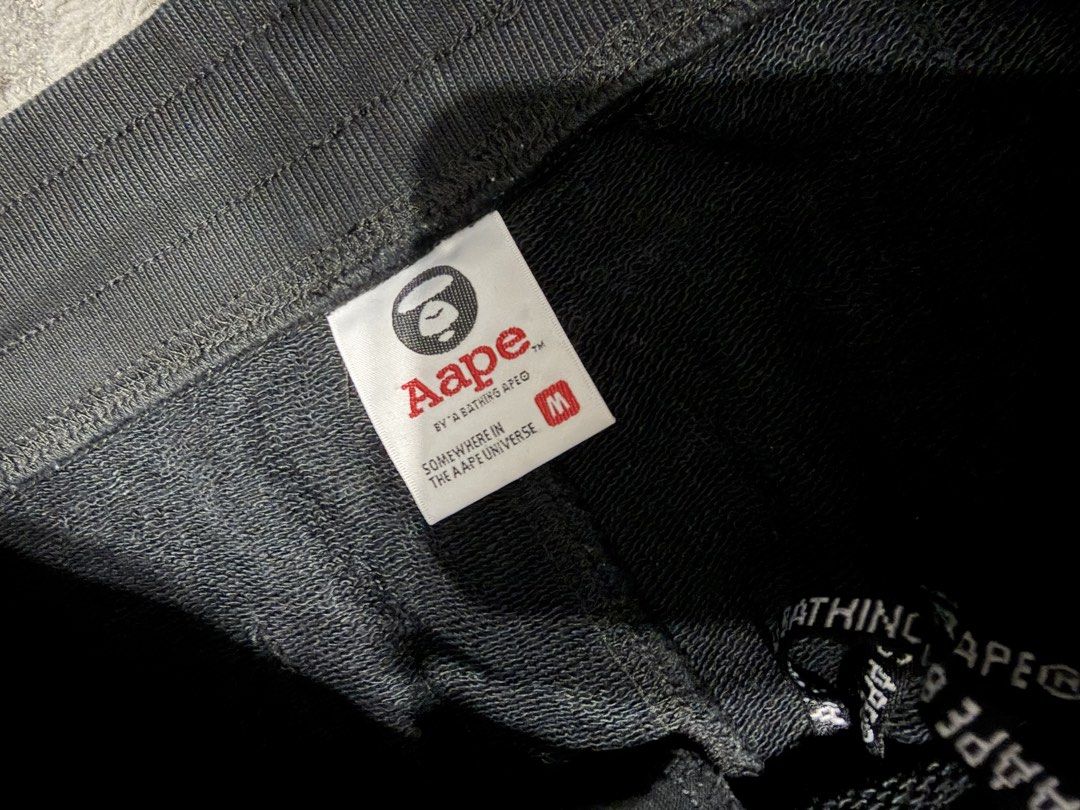 Aape By A Bathing Ape - Camo Sweatpants (Category: Joggers) located in Cavite. Submitted by commoncourtesy (Listing ID 1450734930, Image 3). Description: Size Medium.
