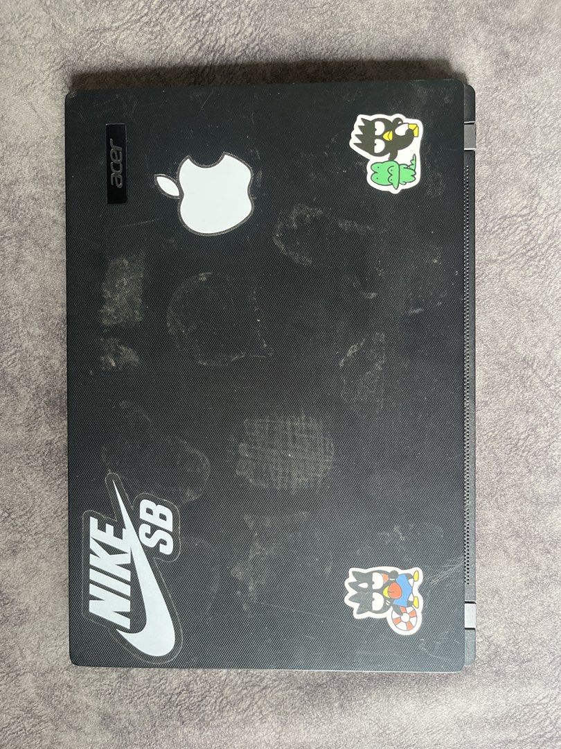 Acer Laptop with Stickers