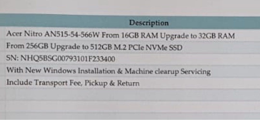 Acer Nitro 5 AN515-54514065662750248968