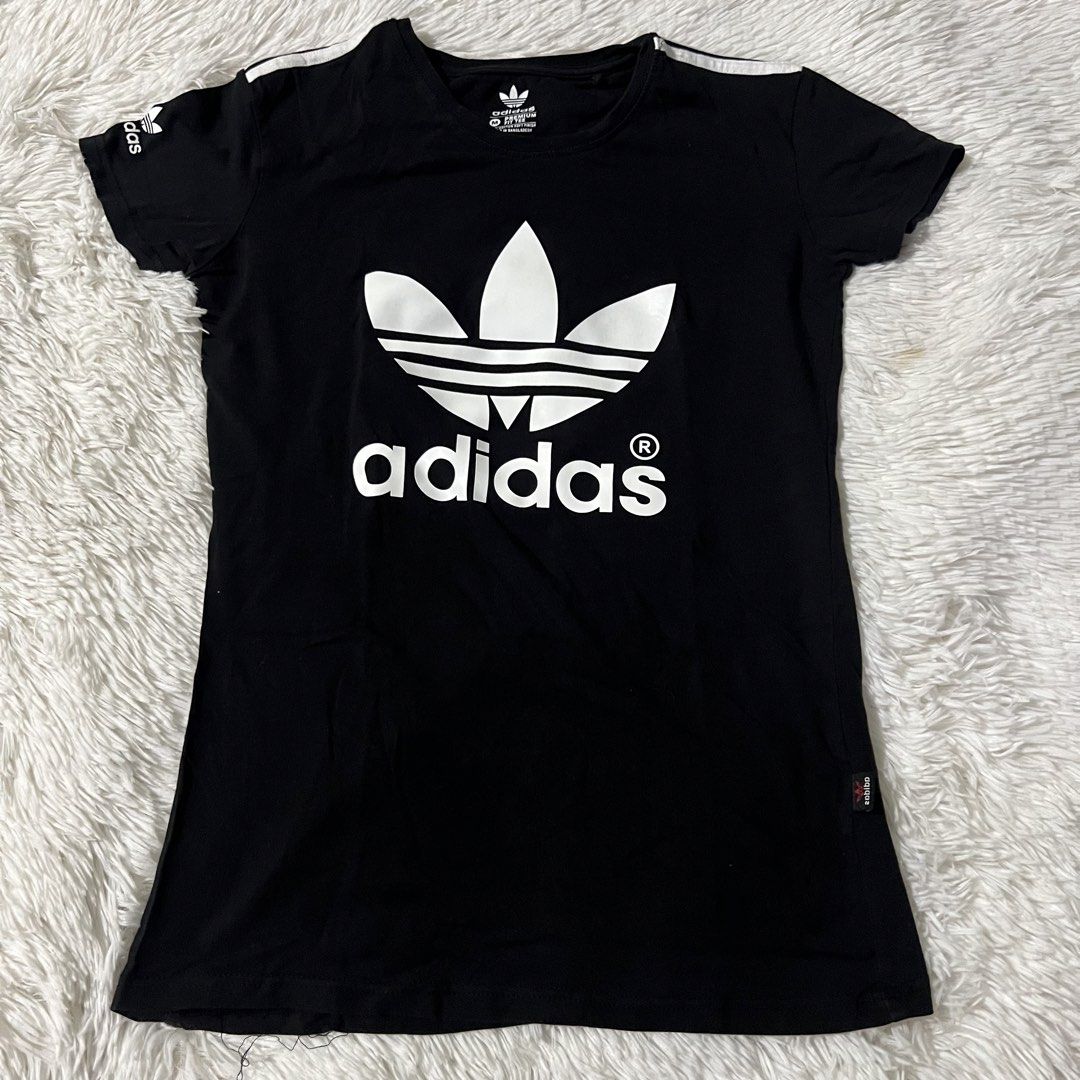 ADIDAS SHIRT (Category: Shirts) located in Manila. Submitted by venizz (Listing ID 1450538263, Image 1). Description: Size: Medium Measurements: Chest 32”, Length 24” Excellent Condition Flaws: None.