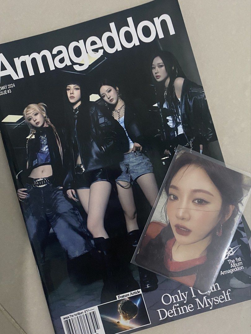 aespa album with photocard (Category: K-Wave) located in Kuala Lumpur. Submitted by aeriuchinagaa (Listing ID 1450625937, Image 1). Description: .