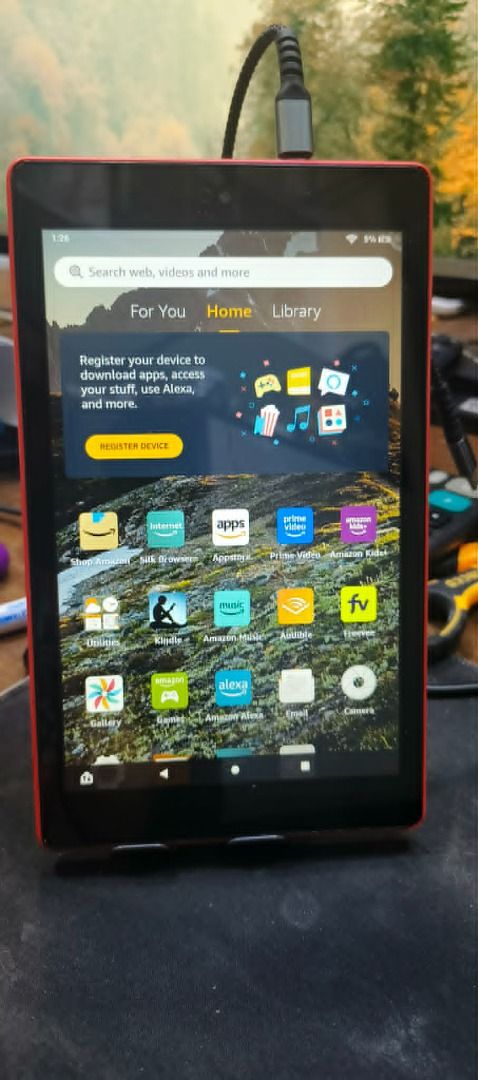Amazon Fire HD 8 (8th Gen) 16GB – With Silicone Case (Category: Android) located in Manila. Submitted by onlinestopshop (Listing ID 1450719981, Image 1). Description: 📱 FOR SALE: Amazon Fire HD 8 (8th Gen) 8" – ₱2,300 💰 Price: ₱2,300 (Slightly Negotiable) ✅ No issue ✅ Good battery health ✅ With silicone protective case ✅ No swap, for sale only ✅ Meet-up only Specifications: 8-inch HD IPS Display (1280×800) MediaTek MT8163 Quad-Core 1.3GHz Proce