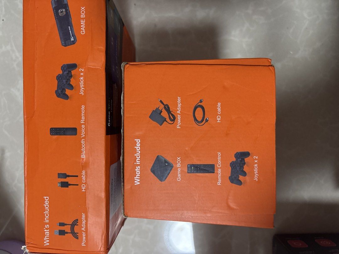 Android TV Box & Game Stick Controller (Category: Controllers) located in Quezon City. Submitted by lottiebunny (Listing ID 1450663790, Image 3). Description: Take All 3pcs Buy at your own Risk... *Hindi ko mapagana or makita yung mismong game but complete set sya naka box -4K Android TV Box with Google Assistant & Chromecast built-in - Game Box 8K Ultra HD Set-Top Box - Game Stick Controller Pad K8 included - Ideal for streaming your favorite sh