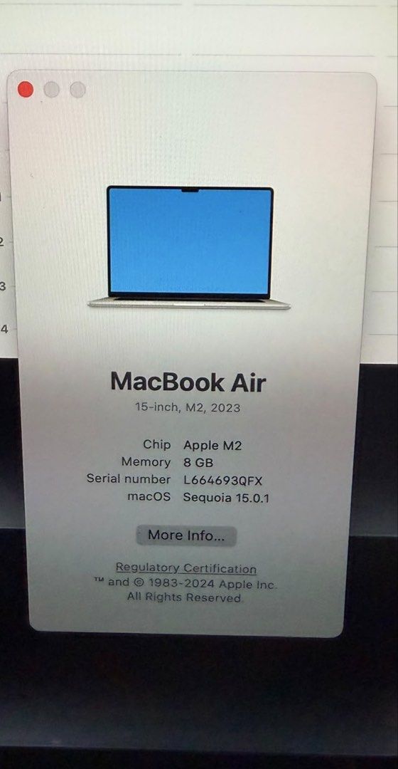 Apple MacBook Air 15-inch M2 2023514303133882132481