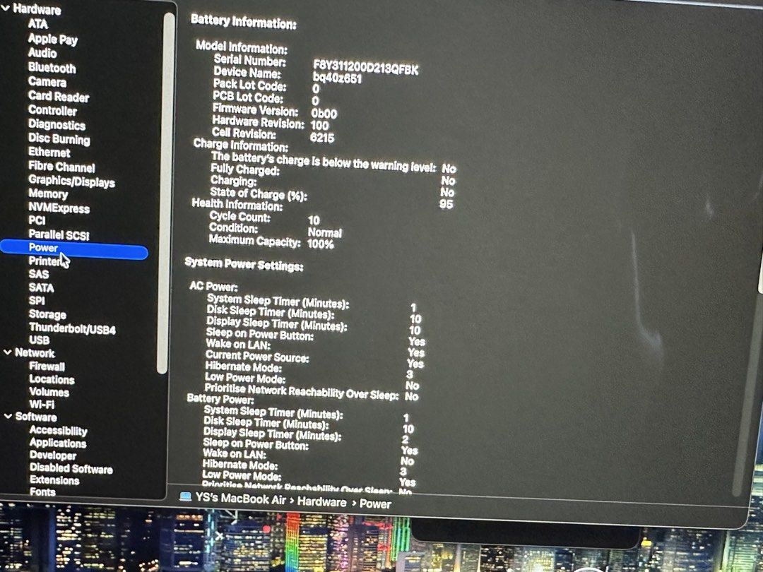 Apple MacBook Air M2 Chip 2022