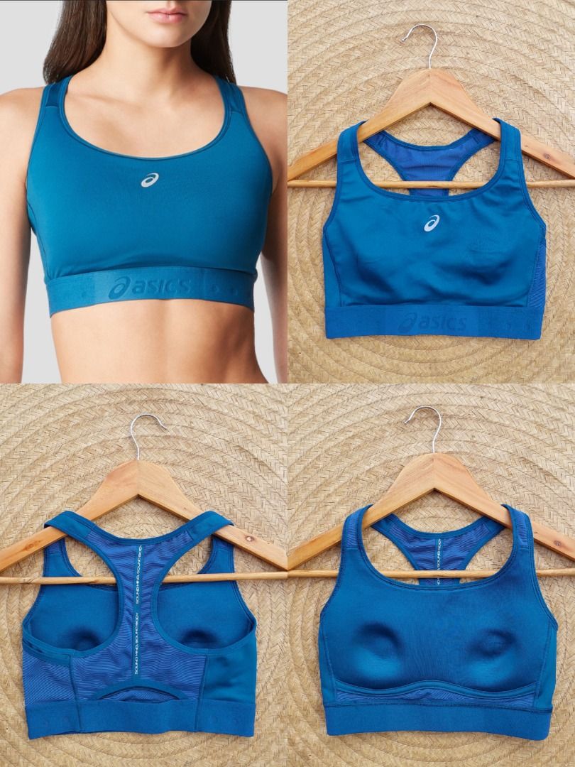 ASICS SPORTS BRA (Category: Activewear) located in Baguio. Submitted by kayleeco21 (Listing ID 1450666610, Image 1). Description: LIKENEW NO CRACK LOGO BUILT IN PADS SMALL ON TAG.