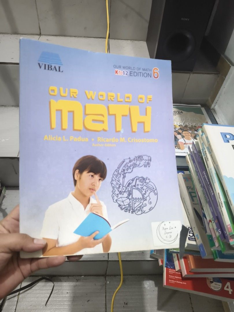 Assorted book take all 1k (Category: Textbooks) located in Del Monte. Submitted by anitagalan89774 (Listing ID 1450561854, Image 2). Description: Selling K12 books for Grade 6. Includes English Encounters: Reading (Revised Edition), Our World of Math (Vibal Edition), and Science Links (Revised Edition). Also includes a Prime Mathematics Coursework Book 3B (Philippine Edition) and a Mentors Plus Review binder for College Entrance Tests. Great for 