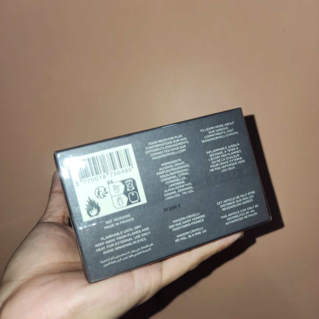 AUTHENTIC MAISON CRIVELLI HIBISCUS MAHAJAD 100ml (Category: Fragrance & Deodorants) located in Quezon City. Submitted by rjdeclutterings (Listing ID 1450673015, Image 2). Description: AUTHENTIC. PLS CHECK MY PAGE "AJASCENT PARFUMS 2" FOR VOUCHES. YOU CAN ALSO CHECK MY PROFILE FOR REVIEWS. I ONLY SELL AUTHENTIC ITEMS FROM TESTED AND TRUSTED SOURCES. 📍BATASAN, QC.