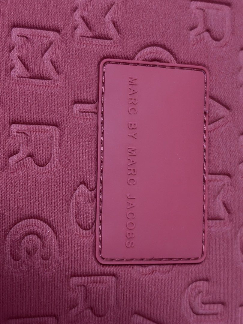 Authentic Marc by Marc Jacobs Red Monogram Laptop Sleeve513974918814771202