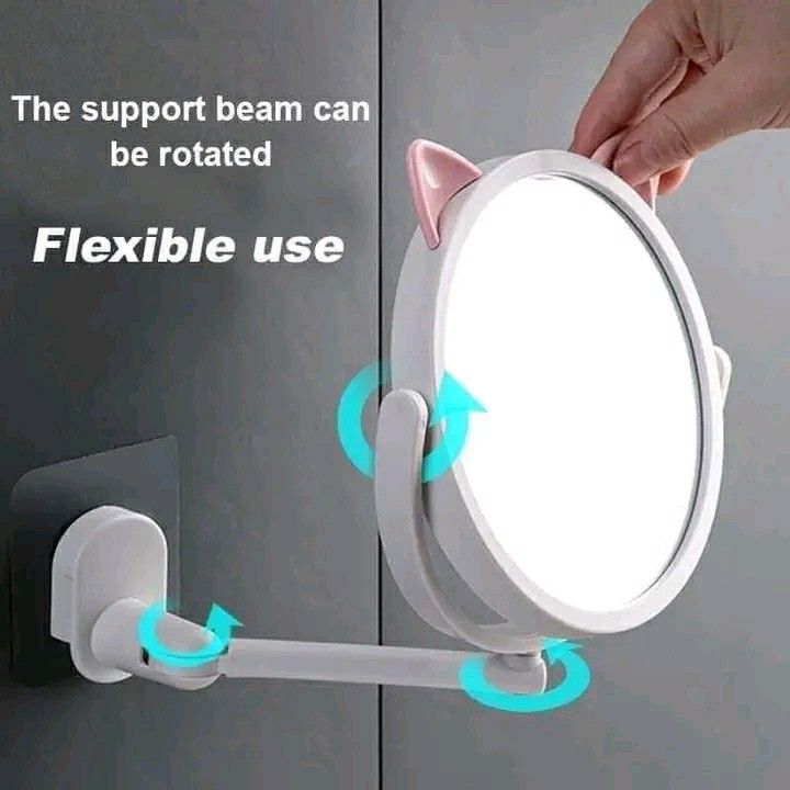 Bathroom Household Foldable Makeup Mirror Wall-Mounted Mirror With Cute Design (Category: Other Home Appliances) located in Manila. Submitted by vannie30 (Listing ID 1450537855, Image 3). Description: .